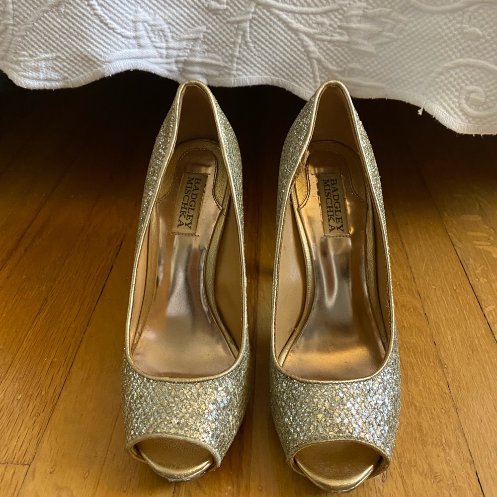 Badgley Mischka Sparkly Women's Shoes Heels